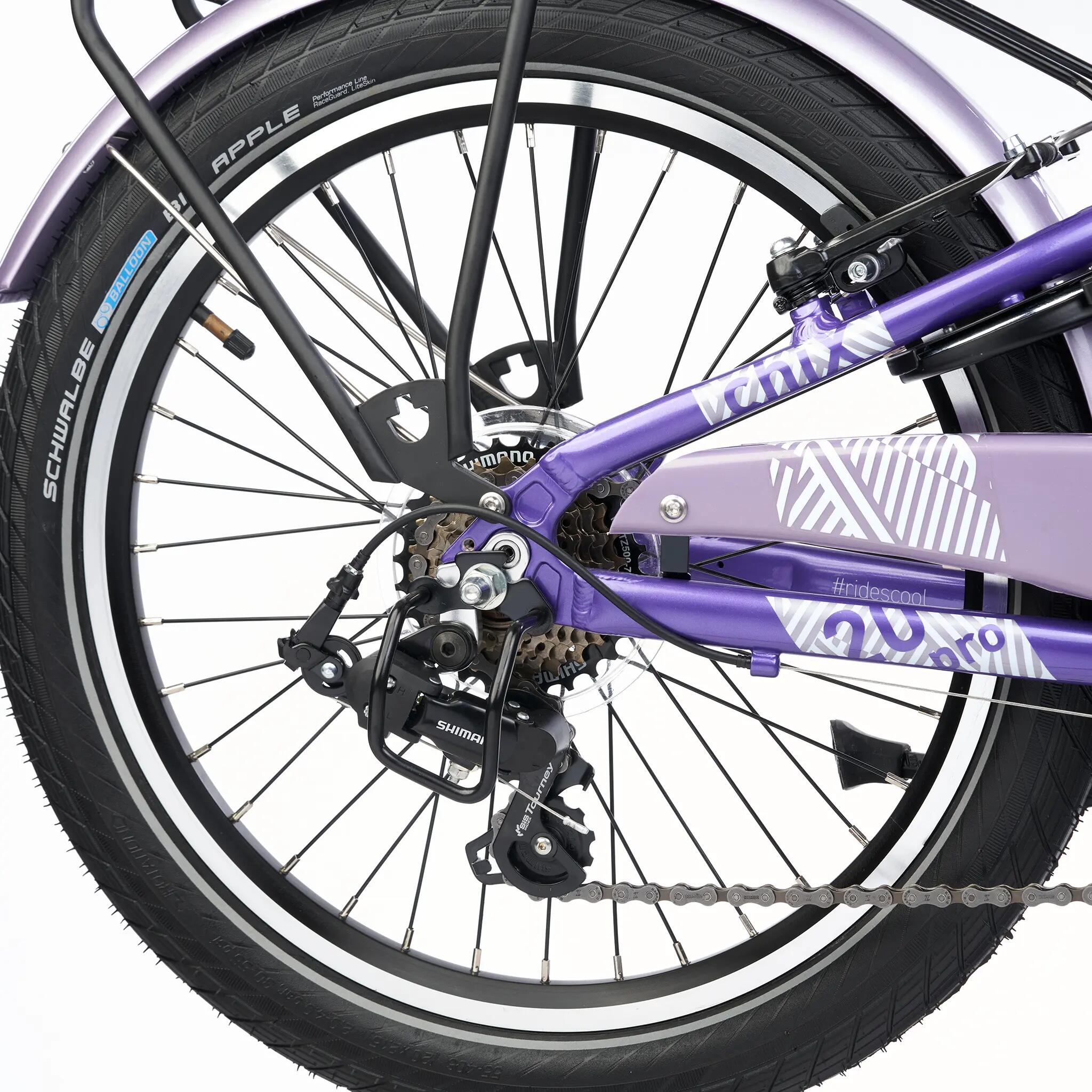Kinderfiets meisjes 20/24/26 inch, 7-speed derailleur, chiX Pro, aluminium (PRO) 3/7