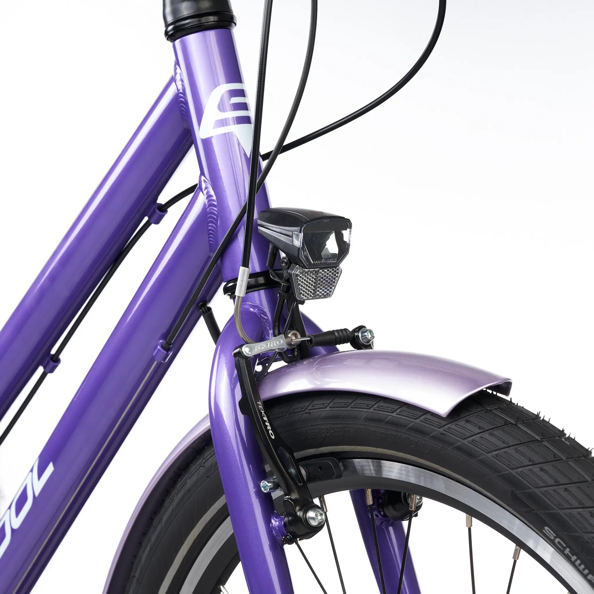 Kinderfiets meisjes 20/24/26 inch, 7-speed derailleur, chiX Pro, aluminium (PRO) 5/7