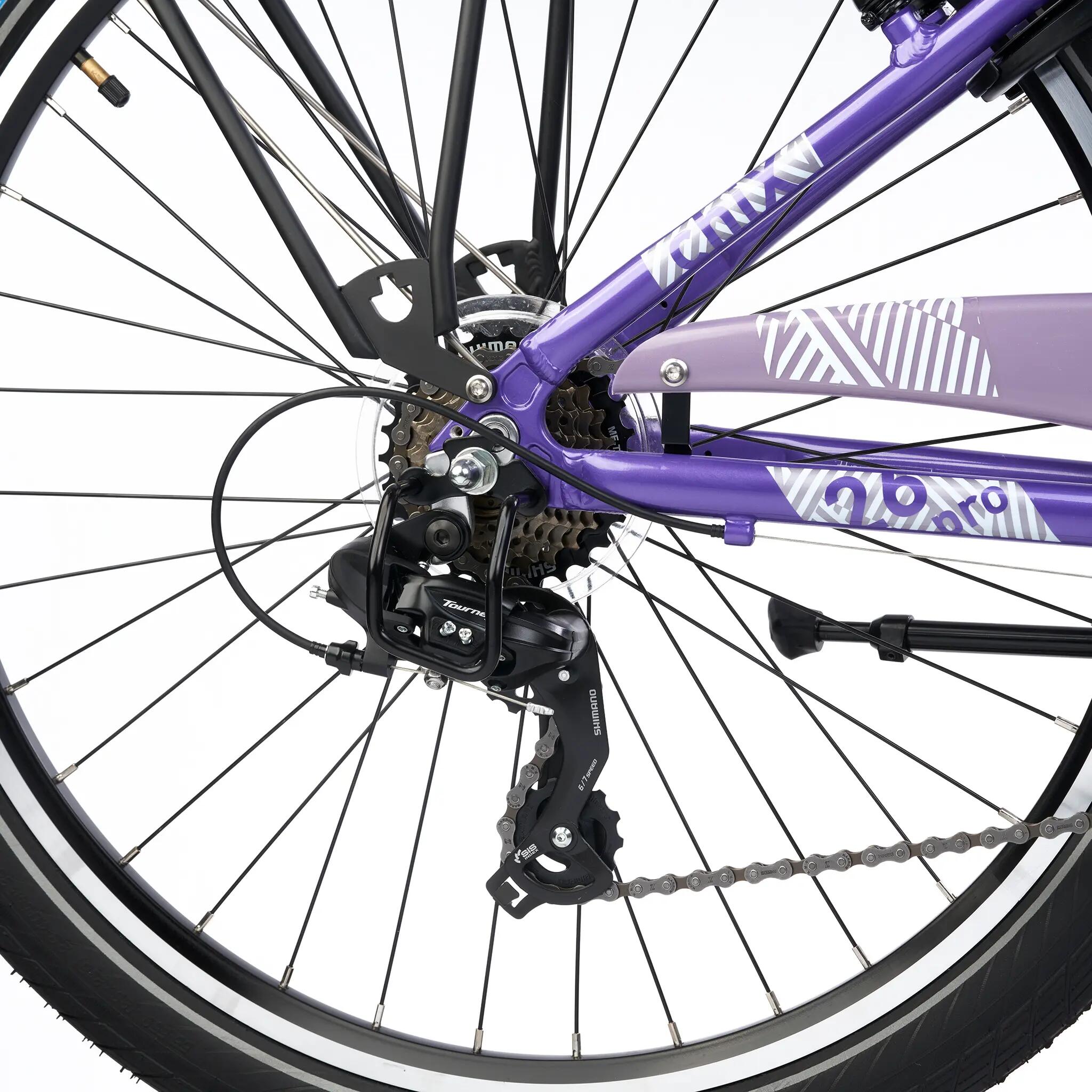 Kinderfiets meisjes 20/24/26 inch, 7-speed derailleur, chiX Pro, aluminium (PRO) 3/7