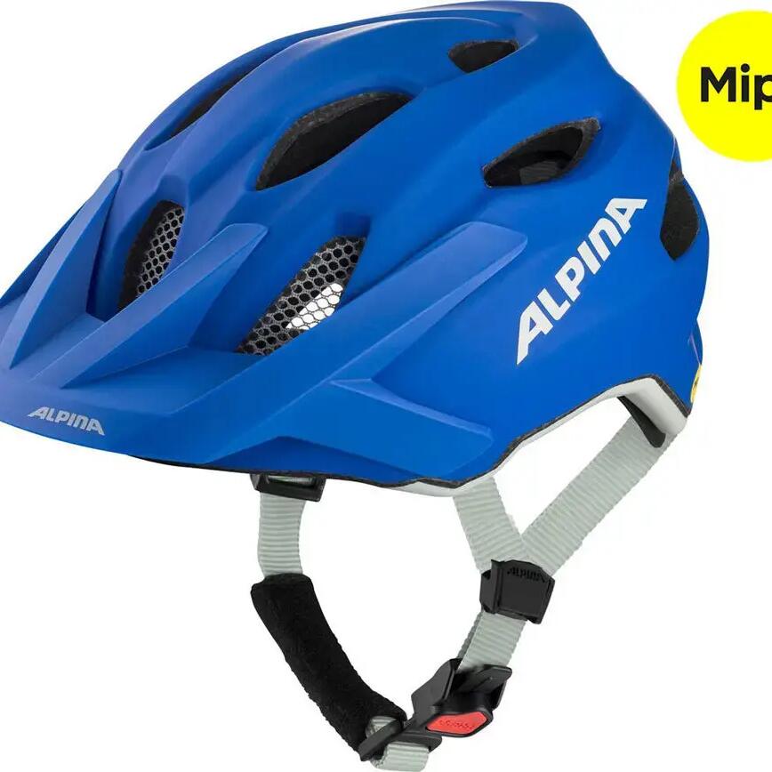 Alpina Apax Jr. MIPS kids' helmet 51-56 cm matt peacock blue