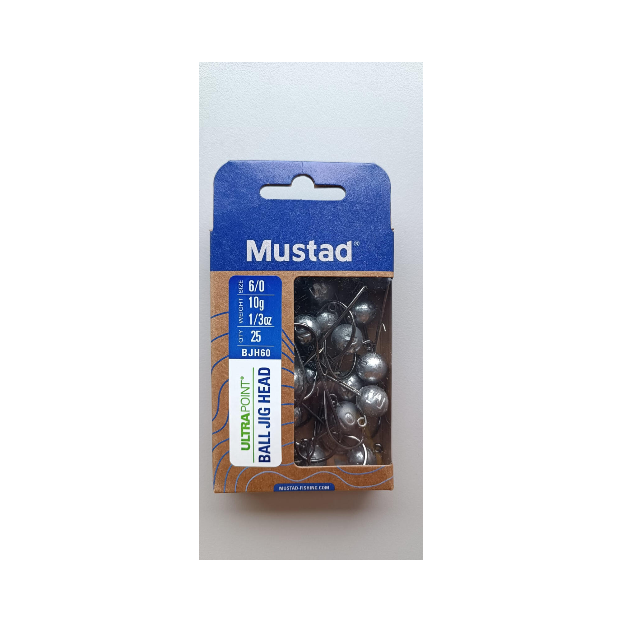 JIG MUSTAD NR. 6/0, 10 GRAME, 25 BUC / PLIC