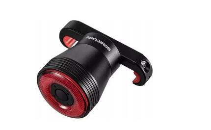 Lampka rowerowa tylna Rockbros TL907Q51 z funkcją stop