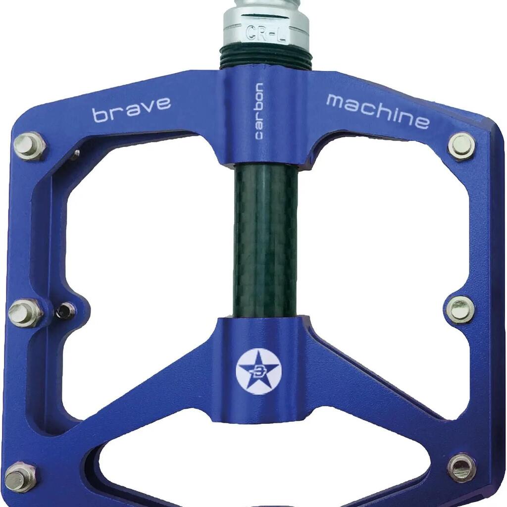 BRAVE Freeride Carbon platform pedal (blue)