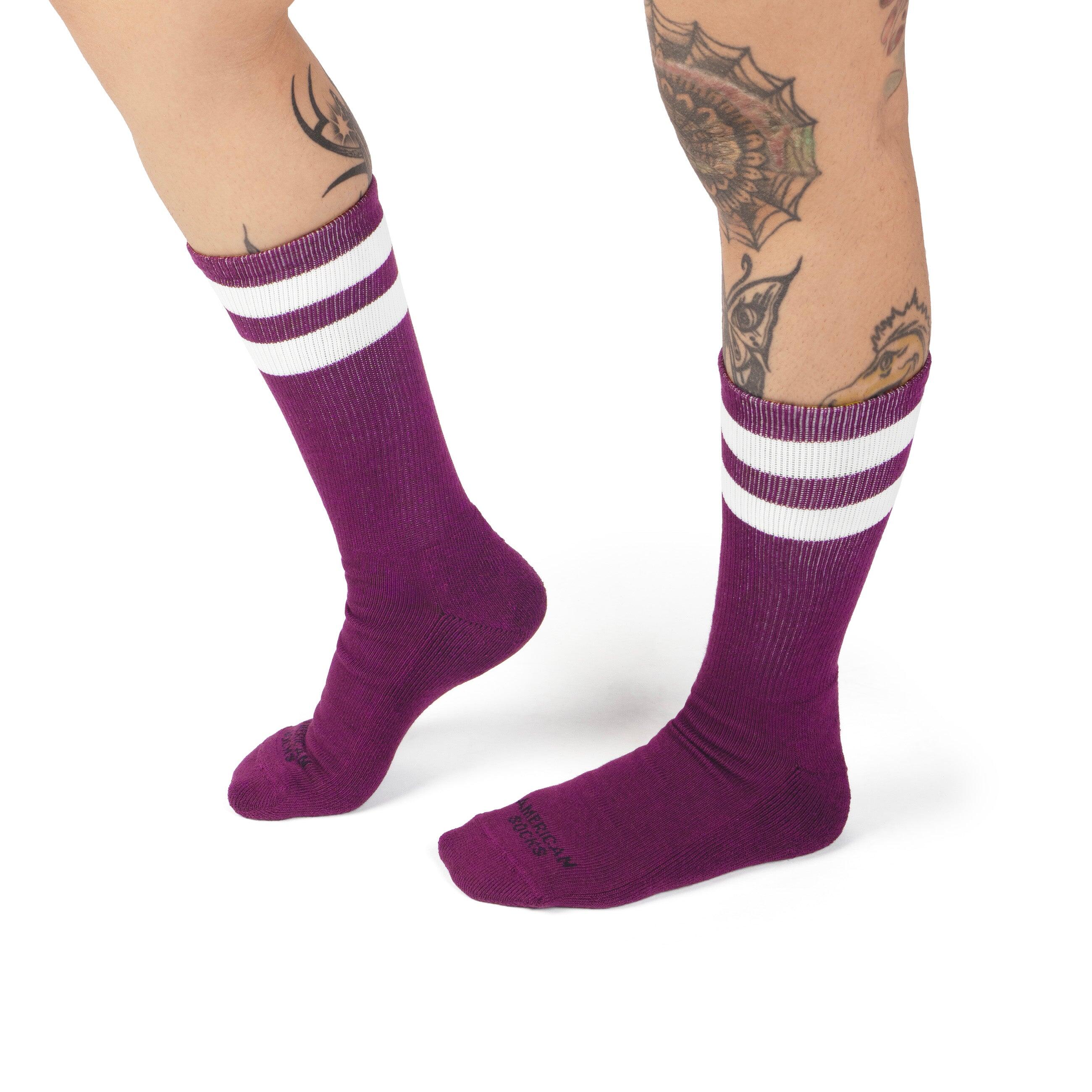 Calcetines Plum - Mid High - American Socks 4/6