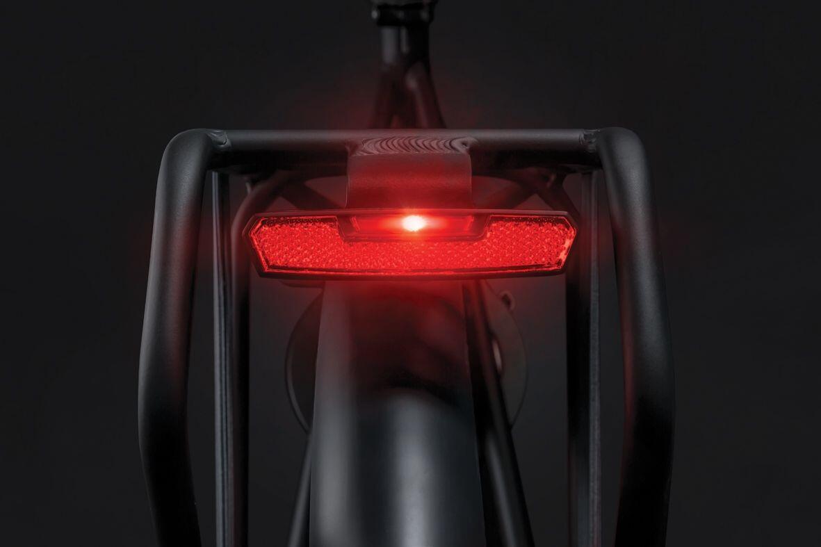 AXA Juno Dynamo fanale posteriore LED compatto visibile lateralmente 50 mm 3/4