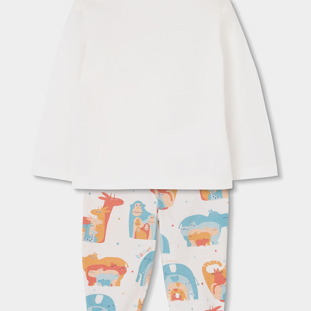 Conjuntos de verano de gimnasia bebé unisex boboli multicolor 2/7
