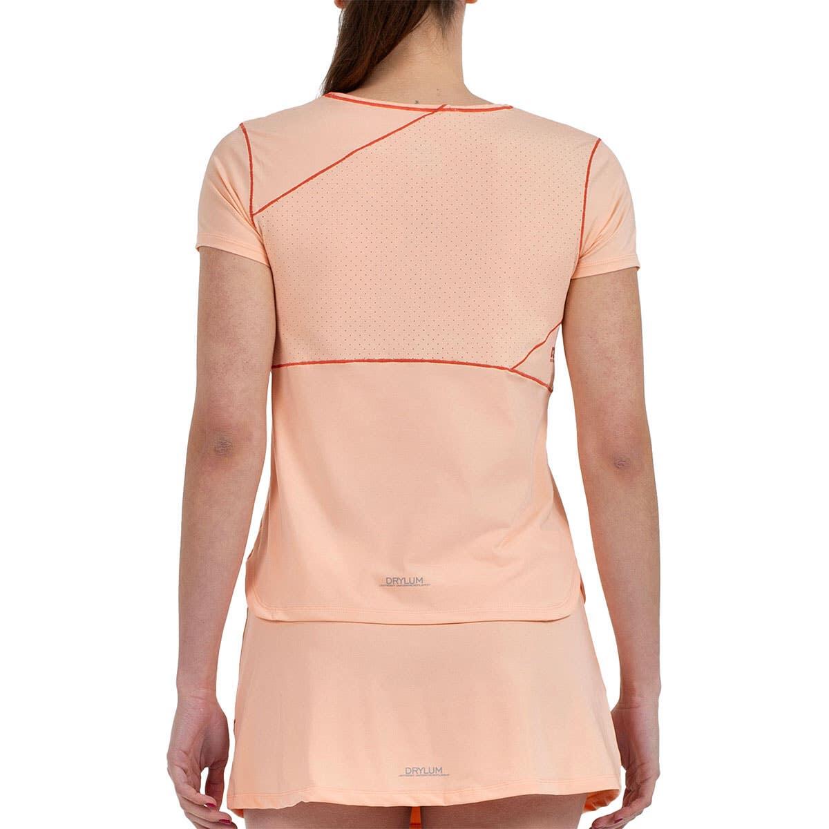 Camiseta Bullpadel Delfi Brea Albala Naranja Pastel 4/5