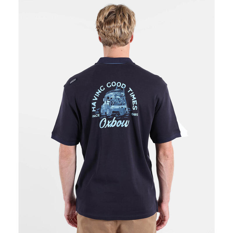 Tricou polo Oxbow Weekender Navy
