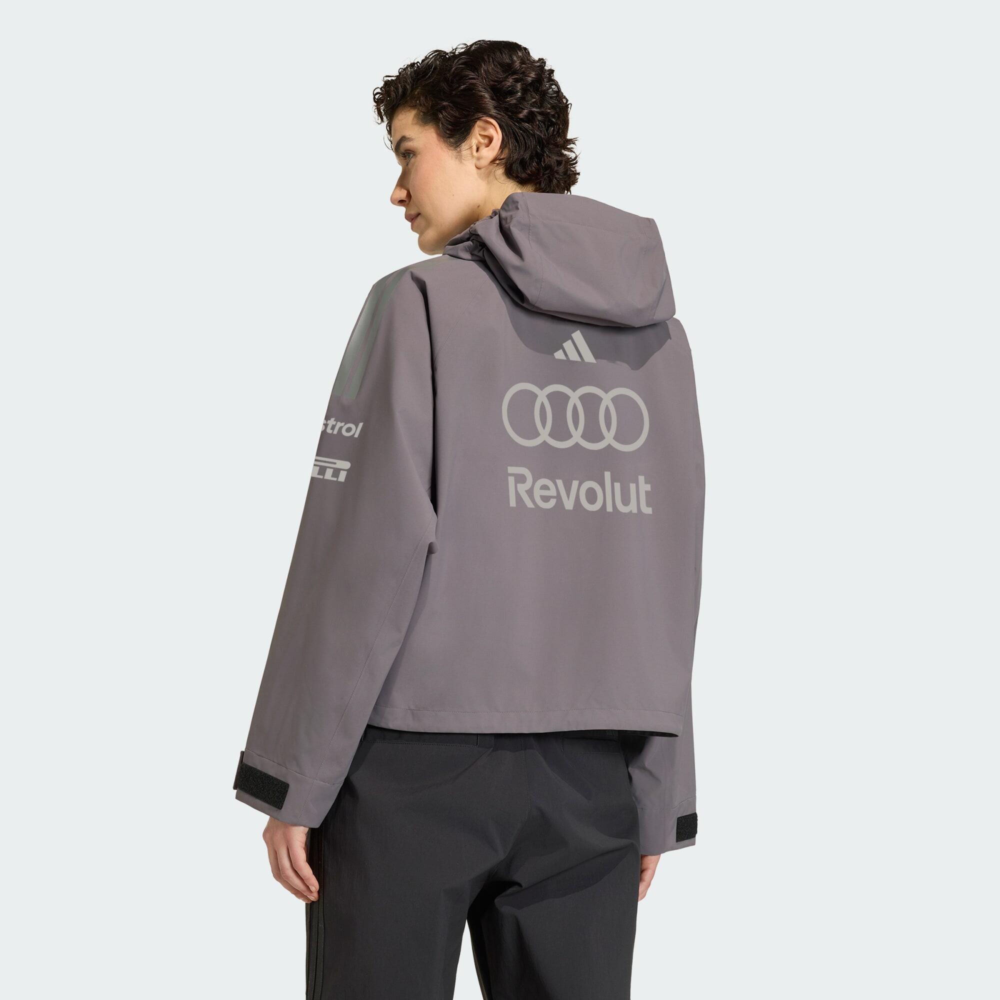 AUDI REVOLUT F1 TEAM ENGINEERS & MARKETING REGENJACKE 3/5