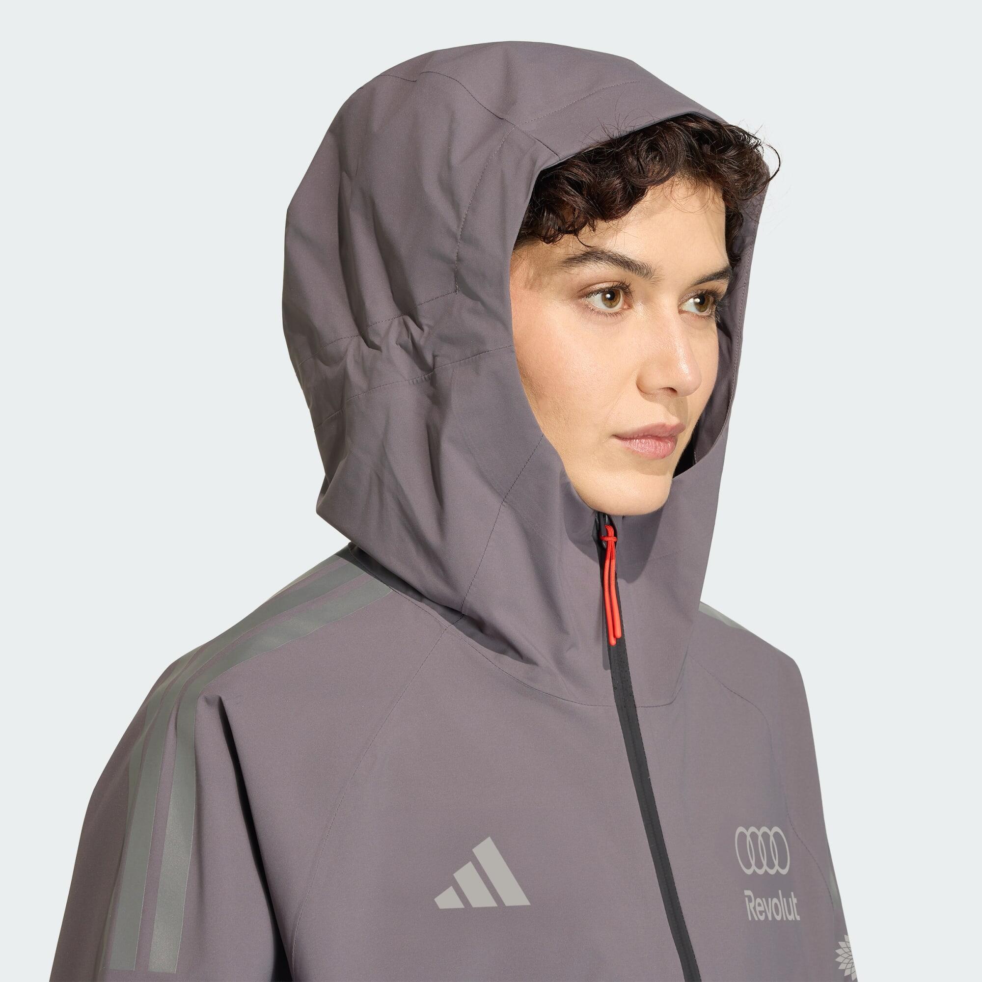 AUDI REVOLUT F1 TEAM ENGINEERS & MARKETING REGENJACKE 4/5
