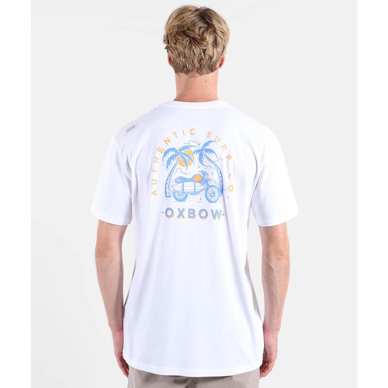 Tricou Oxbow Cruiser Alb