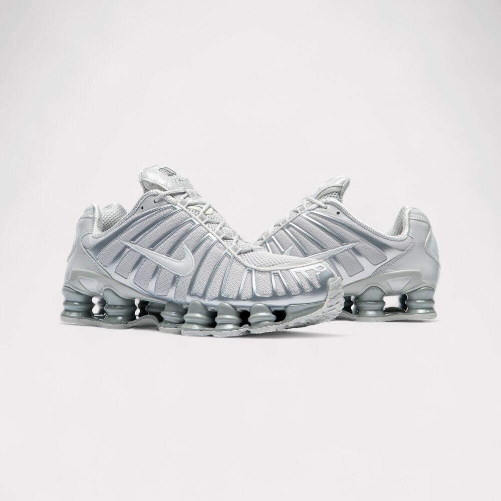 Nike Shox TL - Metallic Silver 3/6