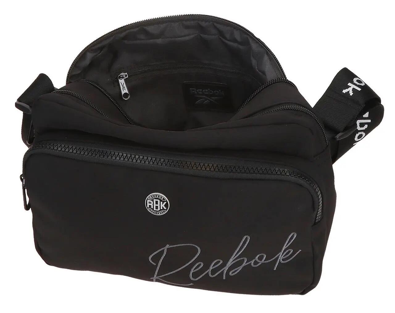 Bandolera de mujer Reebok Violet negro 3/5