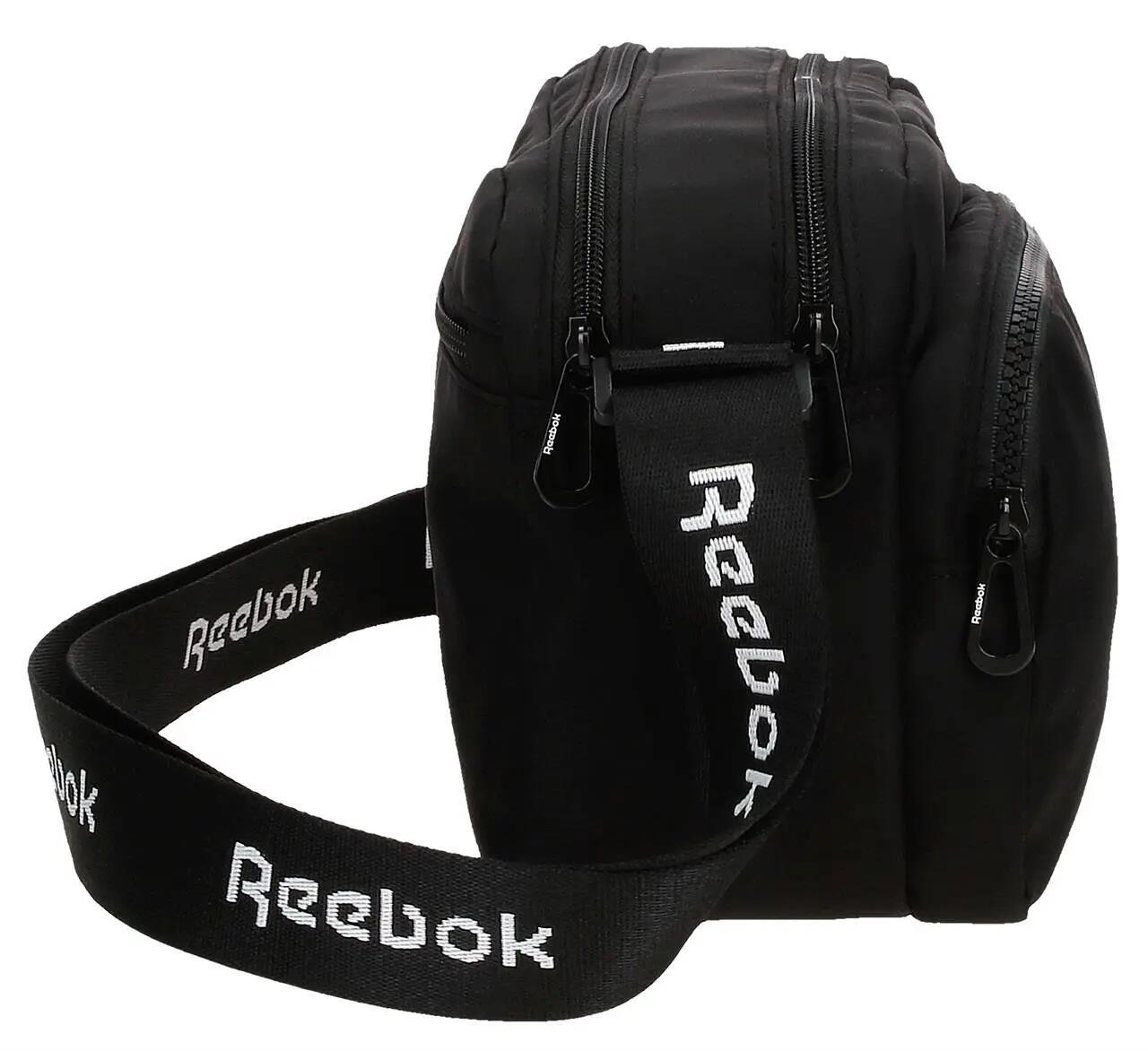 Bandolera de mujer Reebok Violet negro 4/5