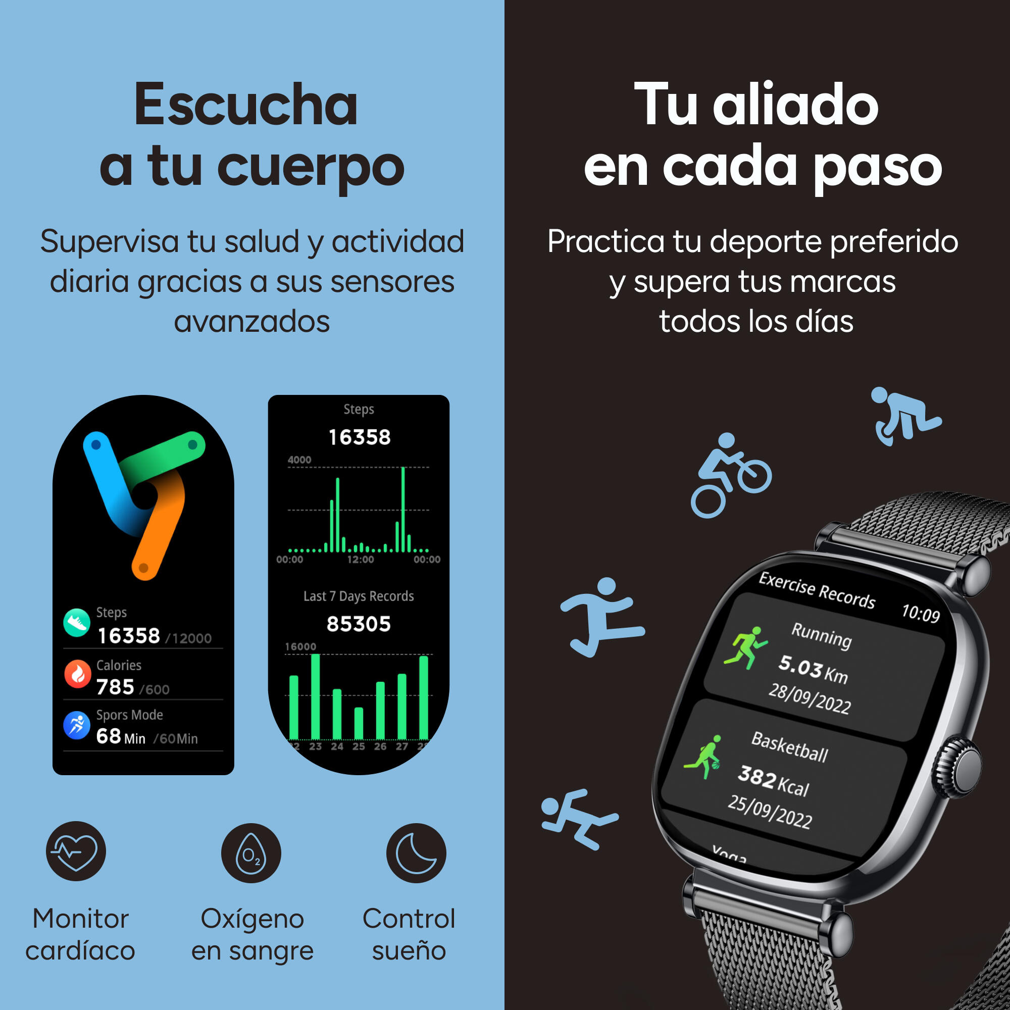 Smartwatch KSIX Iria Go 7/7