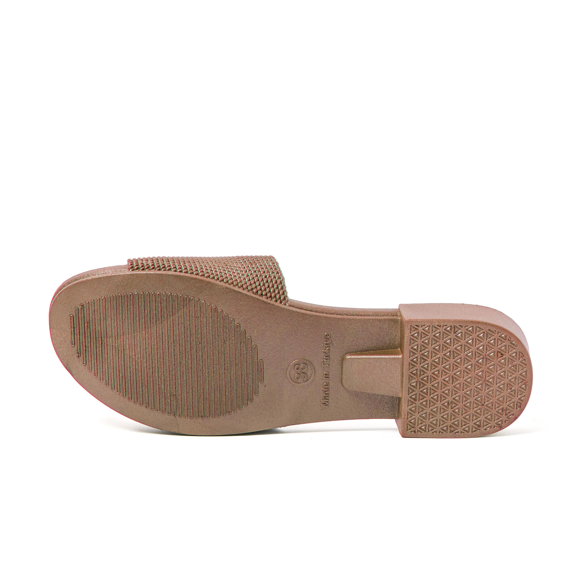 Sandales de plage femme BRASILERAS marron avec semelle gomme 7/7