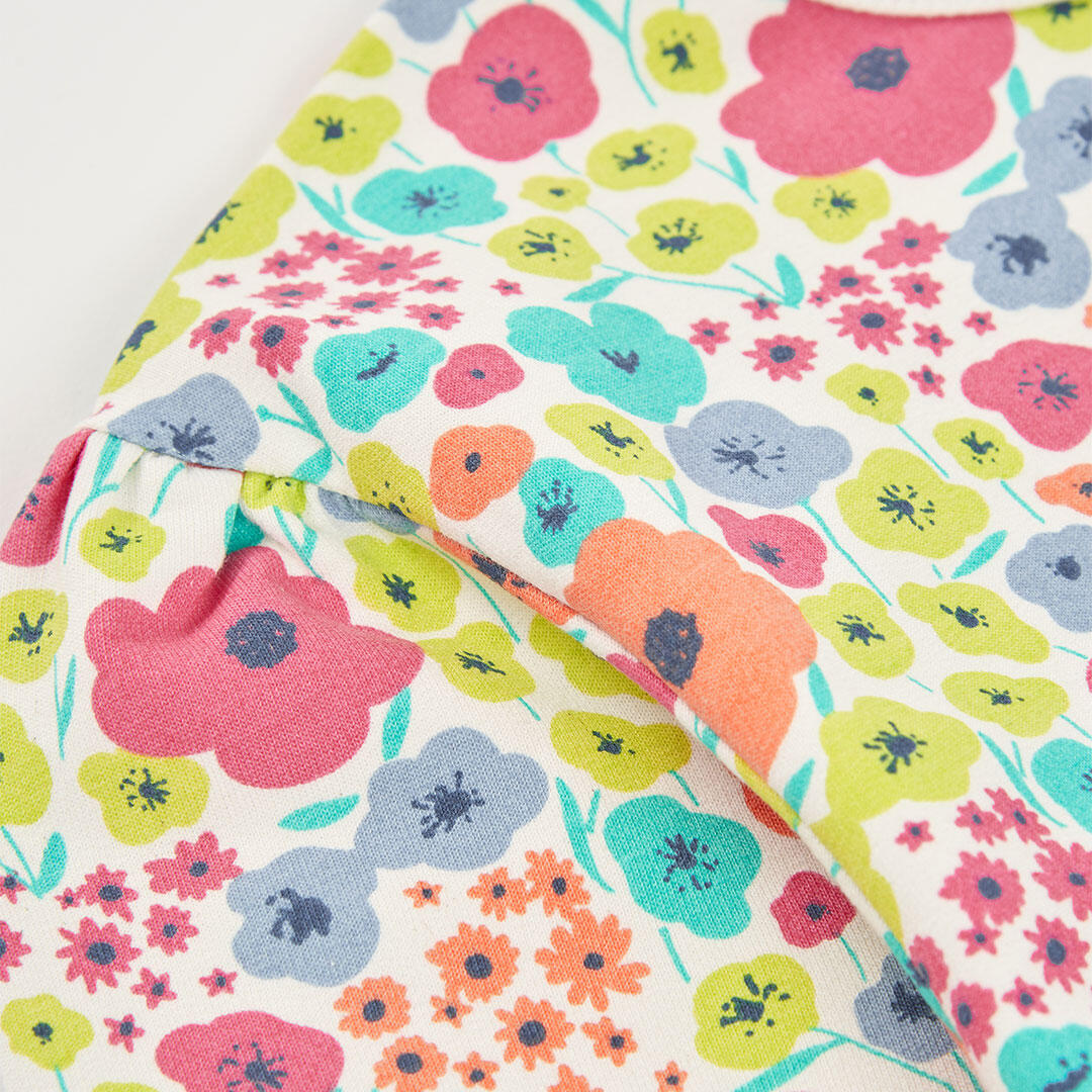 Sudadera de verano de gimnasia kids niña boboli multicolor 3/4
