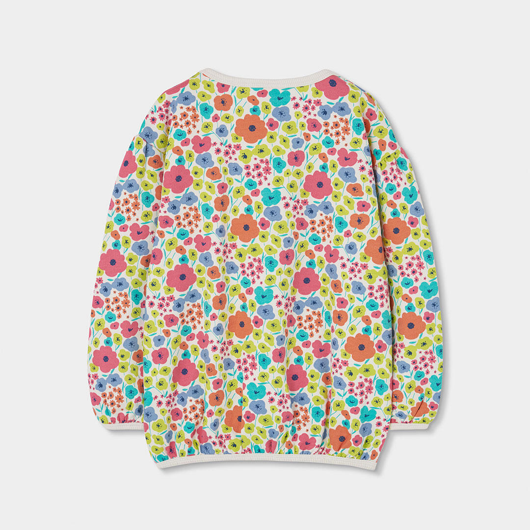 Sudadera de verano de gimnasia kids niña boboli multicolor 2/4