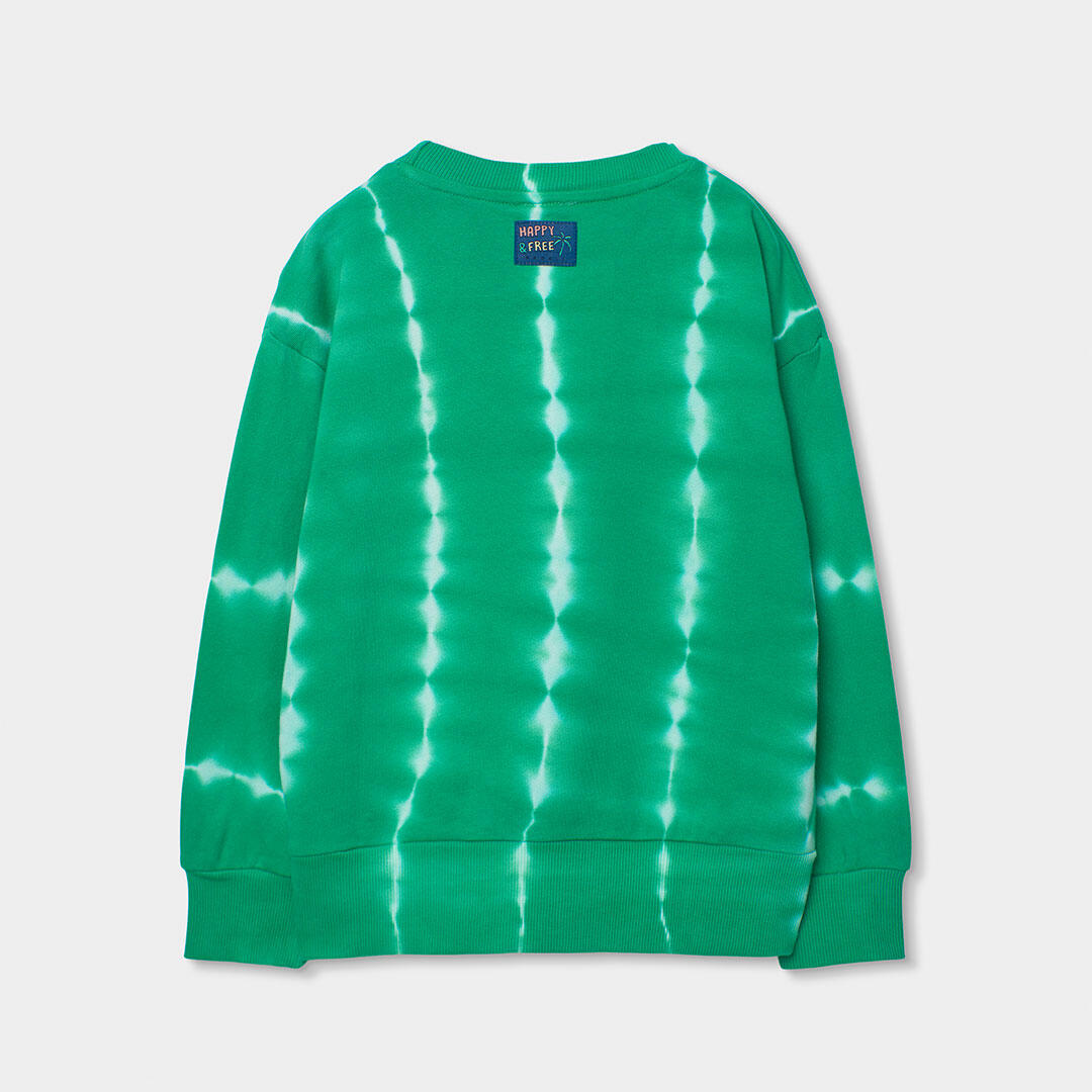 Sudadera de verano de gimnasia kids niño boboli verde 2/4