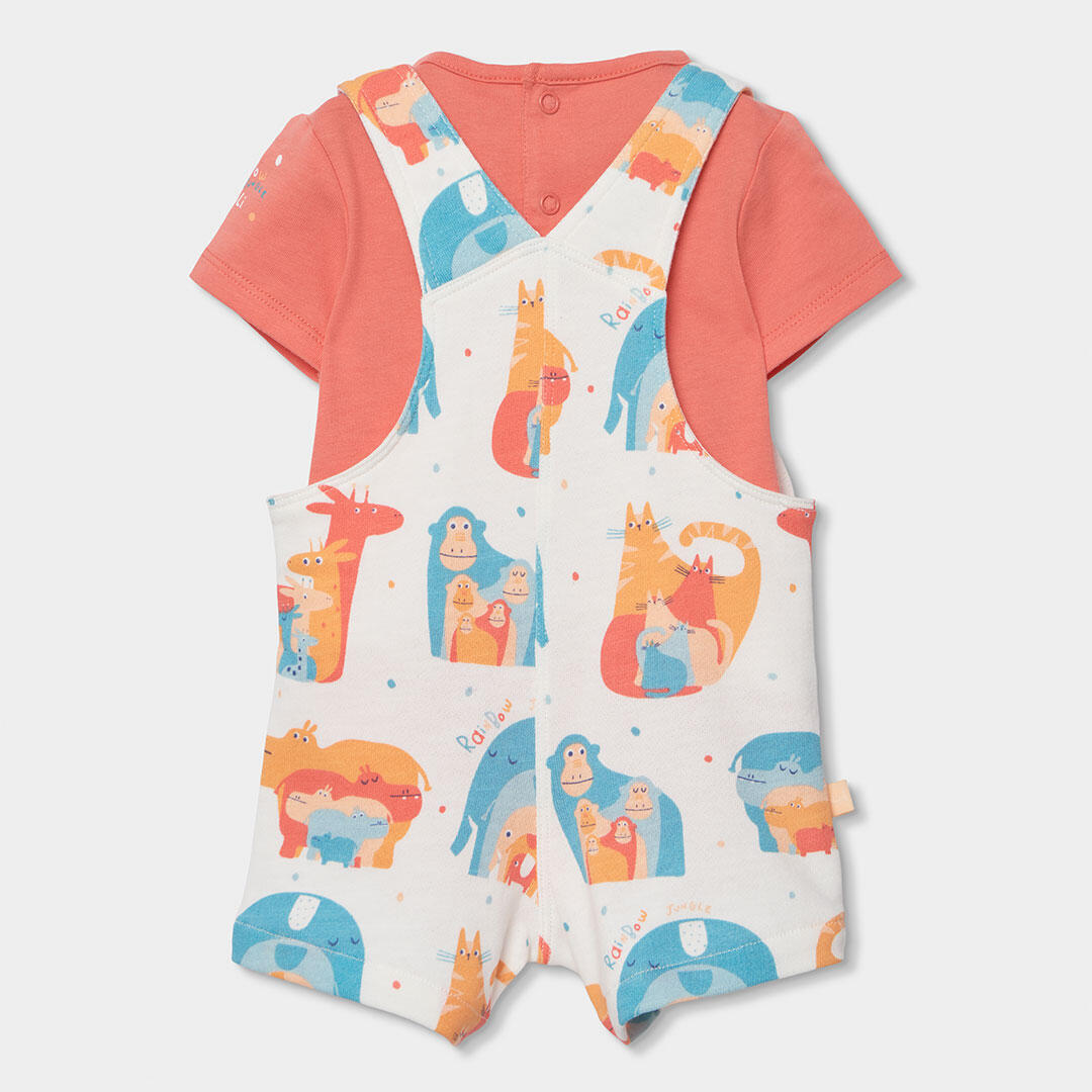 Conjuntos de verano de gimnasia bebé niño boboli multicolor 2/7