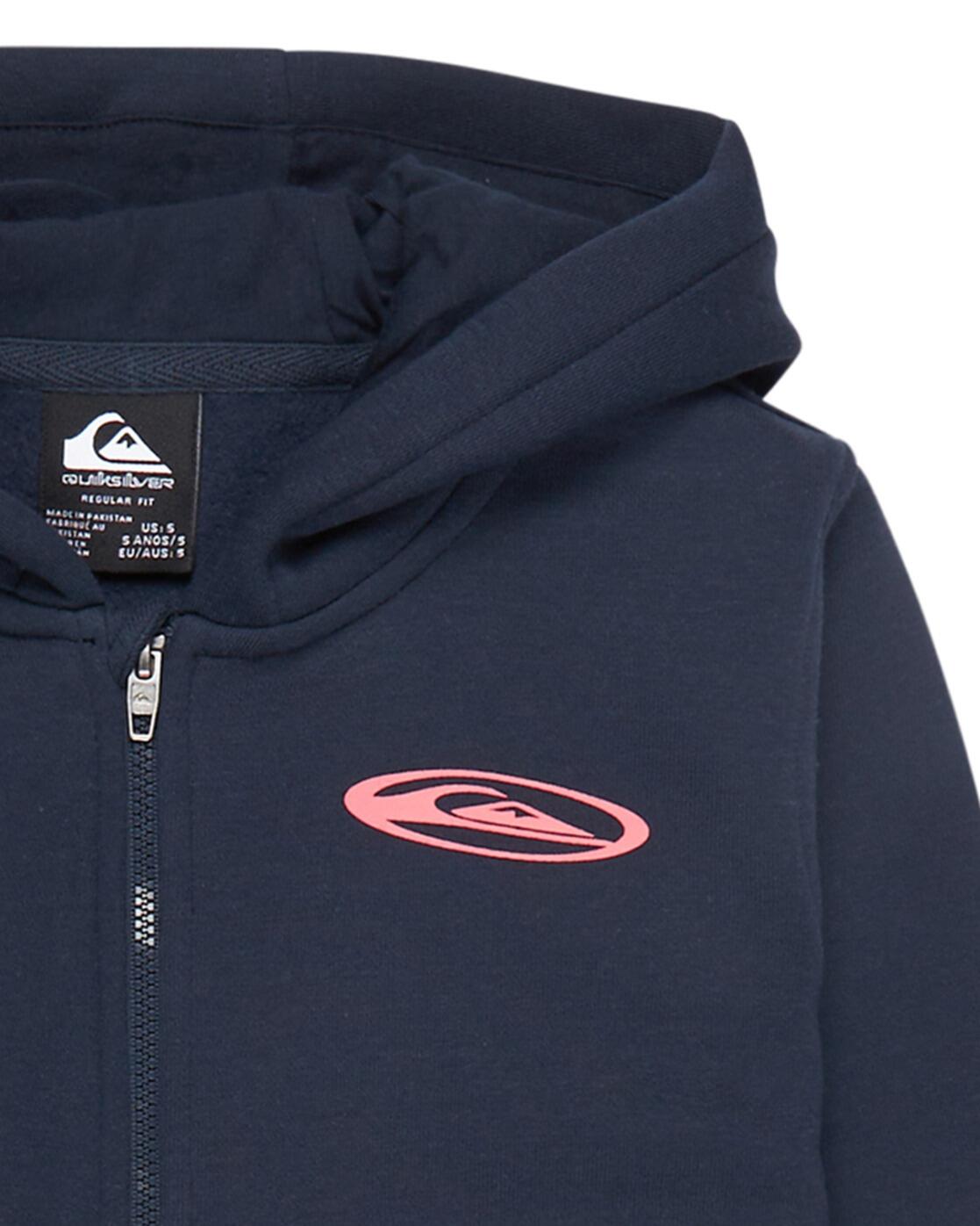 Sweat à capuche zippé QUIK GLOBE Bleu Jeune Garçon 3/3