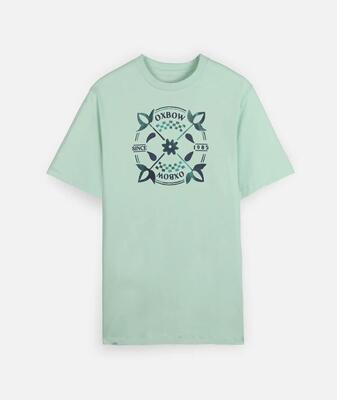 T-shirt met korte mouwen sunfaded