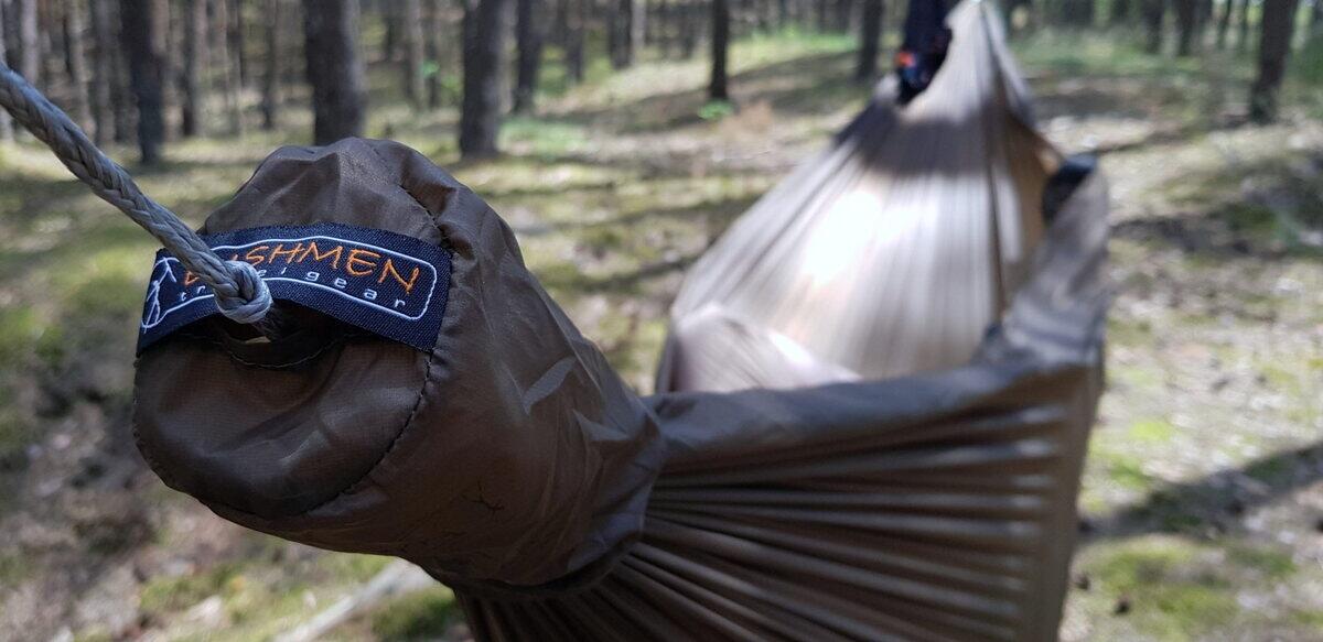 Bushmen Hammock Ultralight XL Dark Olive 2/5