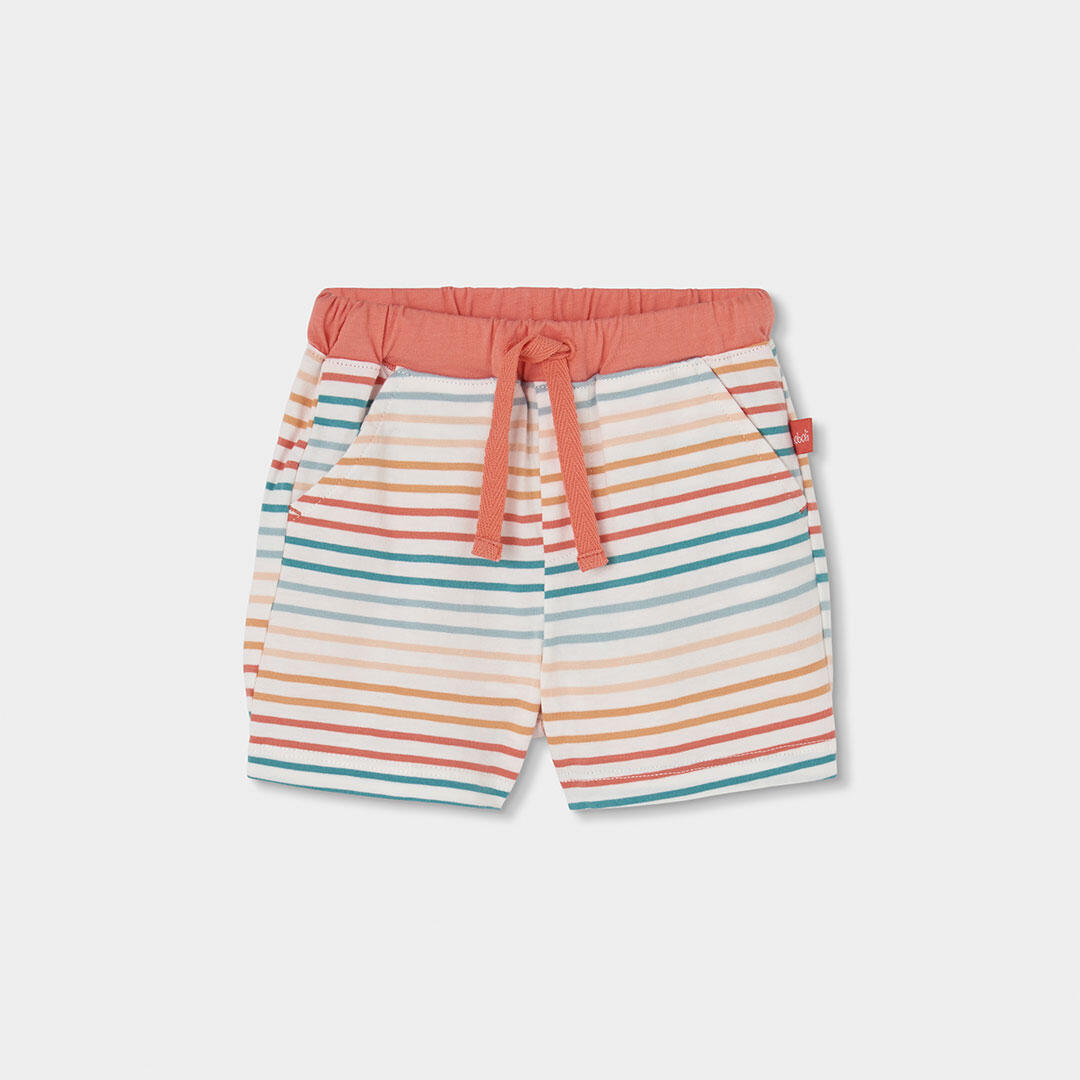 Conjuntos de verano de gimnasia bebé niño boboli naranja 4/7