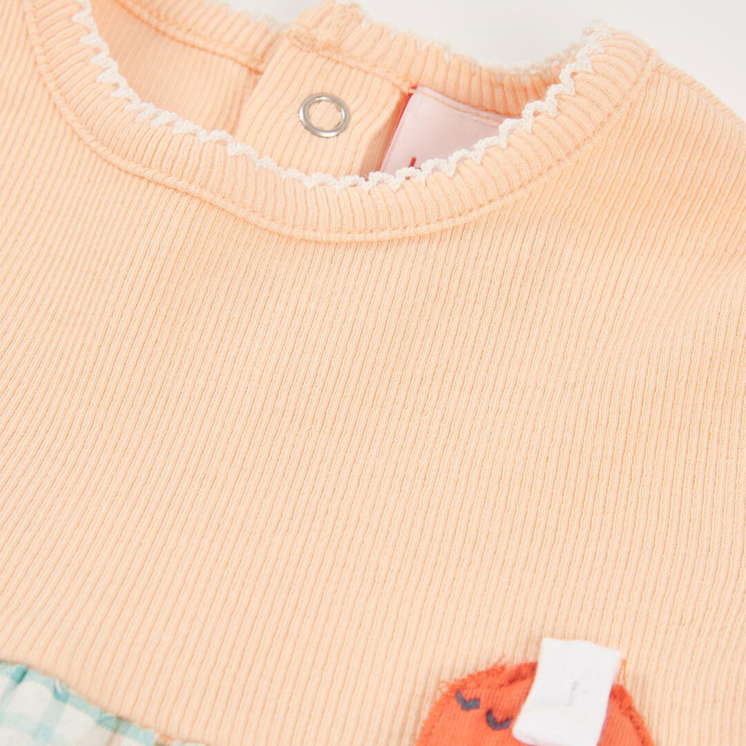 Vestidos de verano de tenis bebé niña boboli beige 4/5