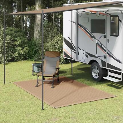 VidaXL Zeltteppich 250x200 cm taupe