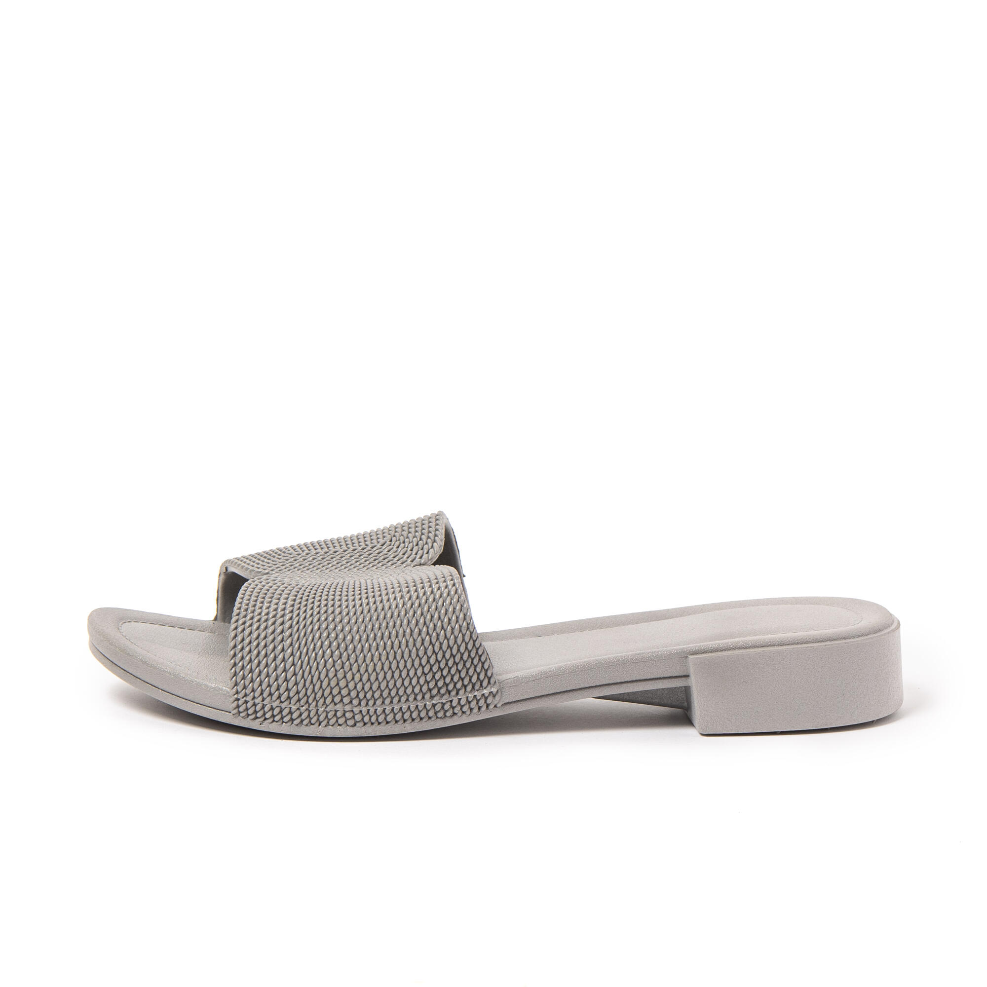 Sandales de plage femme BRASILERAS grises avec semelle gomme 4/7