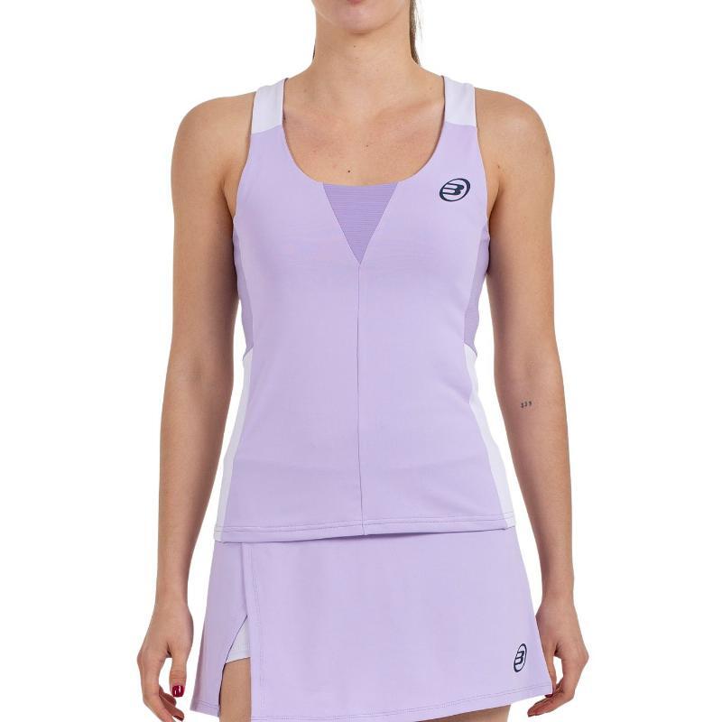 CAMISETA TIRANTES BULLPADEL PORSON 019 LILA MUJER XS 5/7