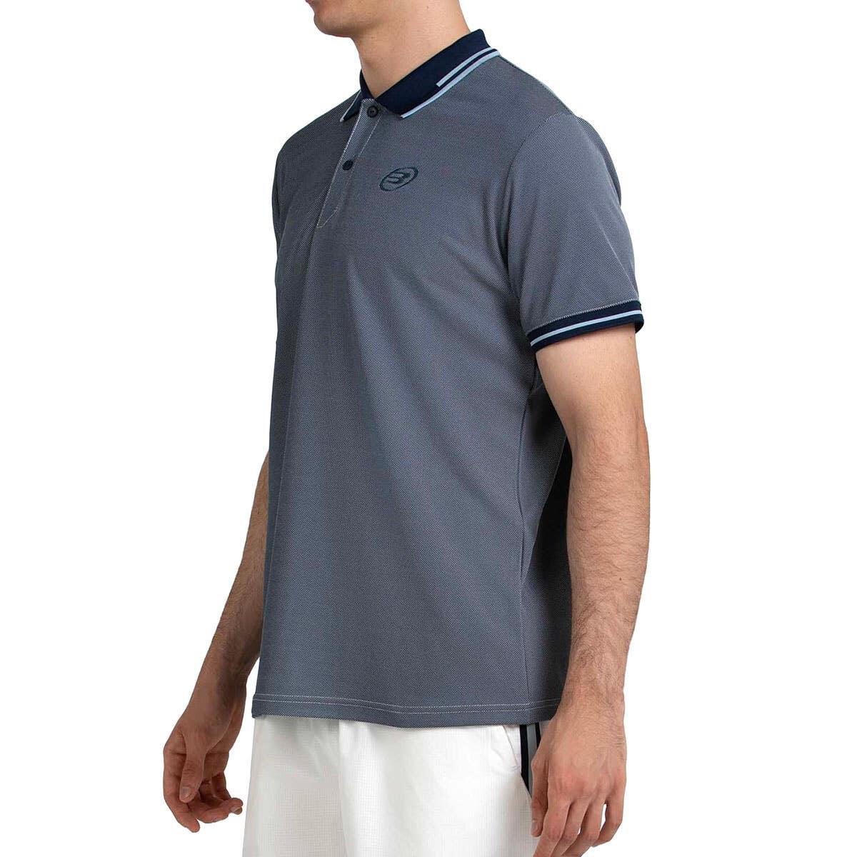 Polo Bullpadel Tenfe Azul Marino Bicolor 3/7