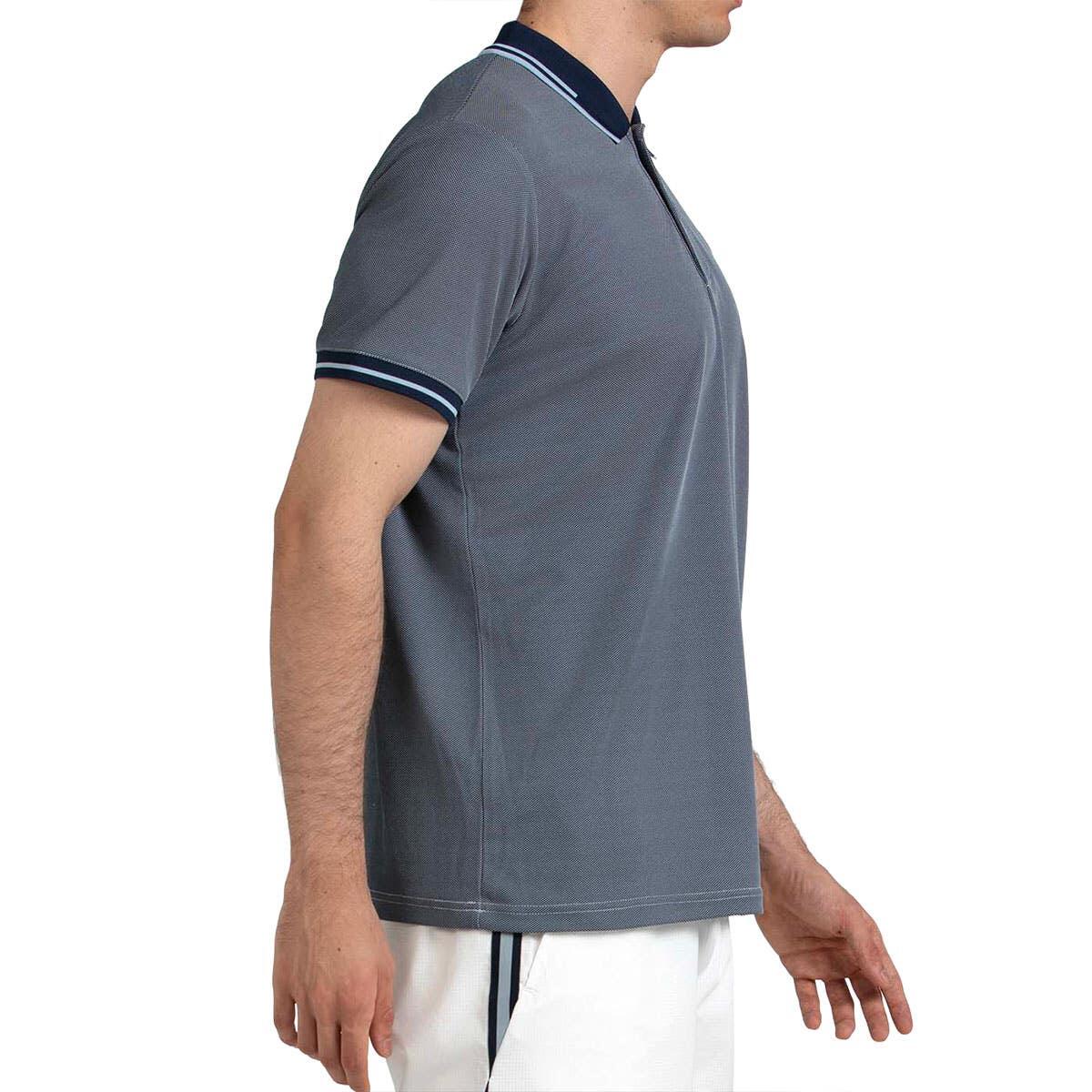 Polo Bullpadel Tenfe Azul Marino Bicolor 2/7