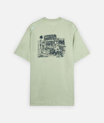 T-shirt met korte mouwen flamingo