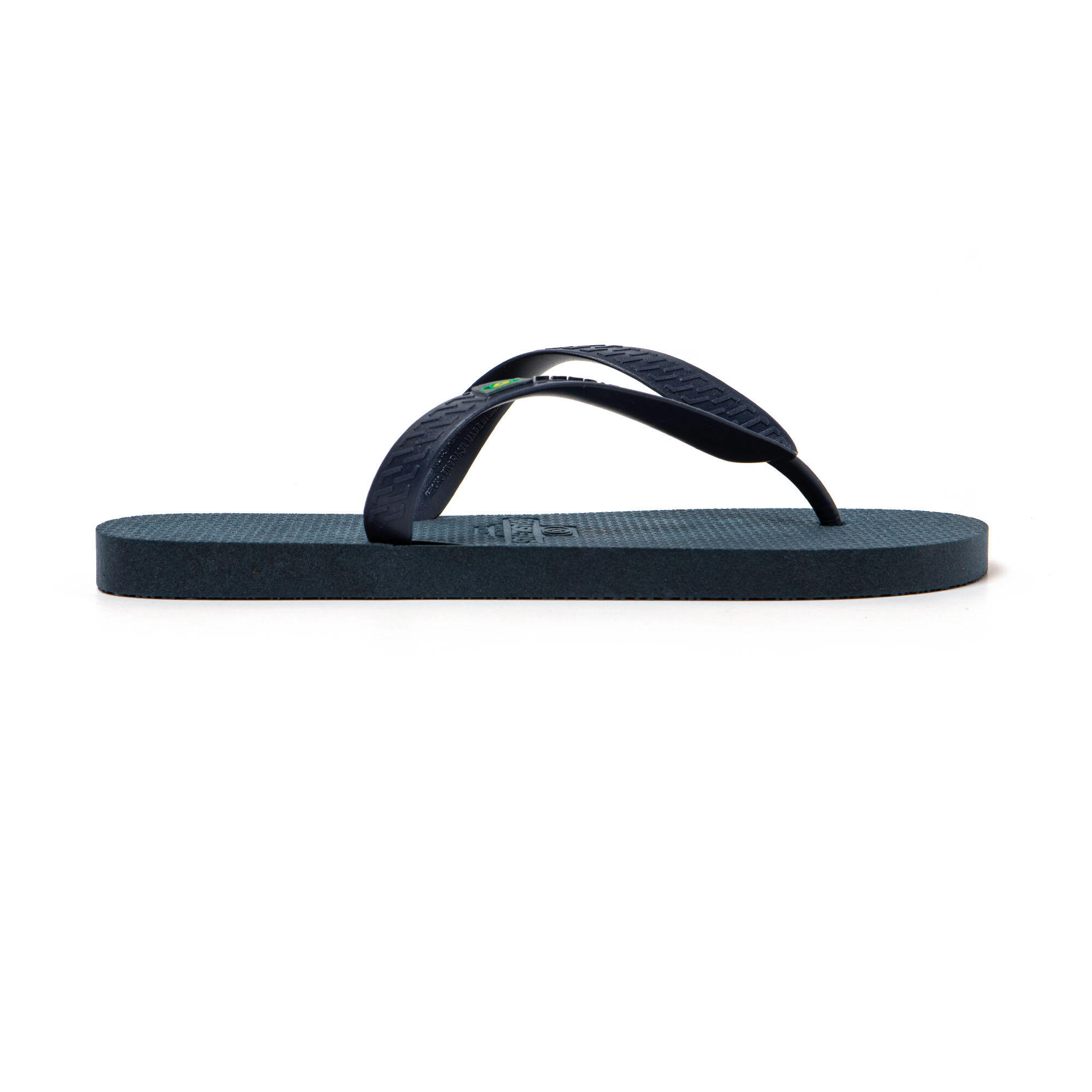 Chanclas playa hombre BRASILERAS Azul suela goma reciclada 3/7