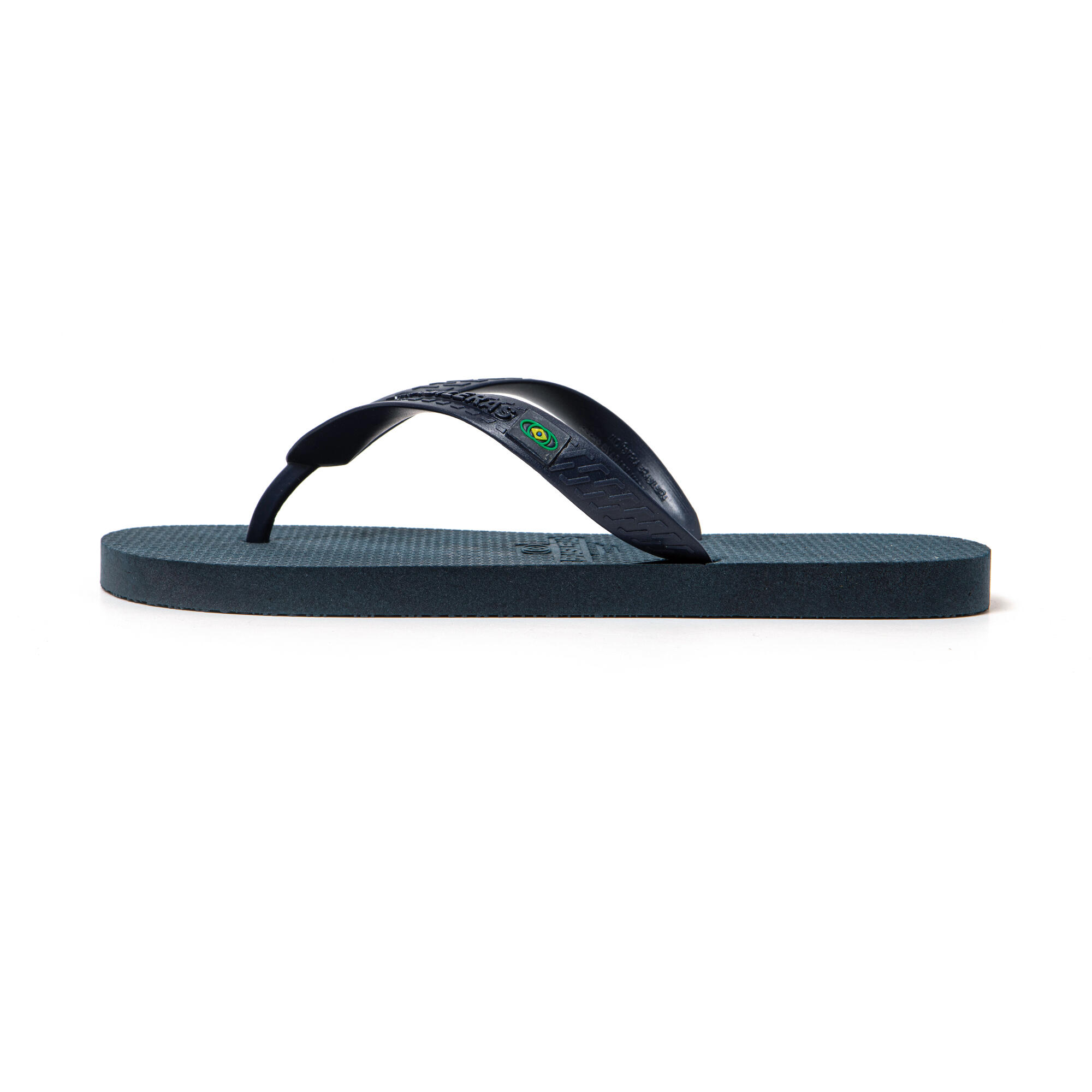Chanclas playa hombre BRASILERAS Azul suela goma reciclada 4/7