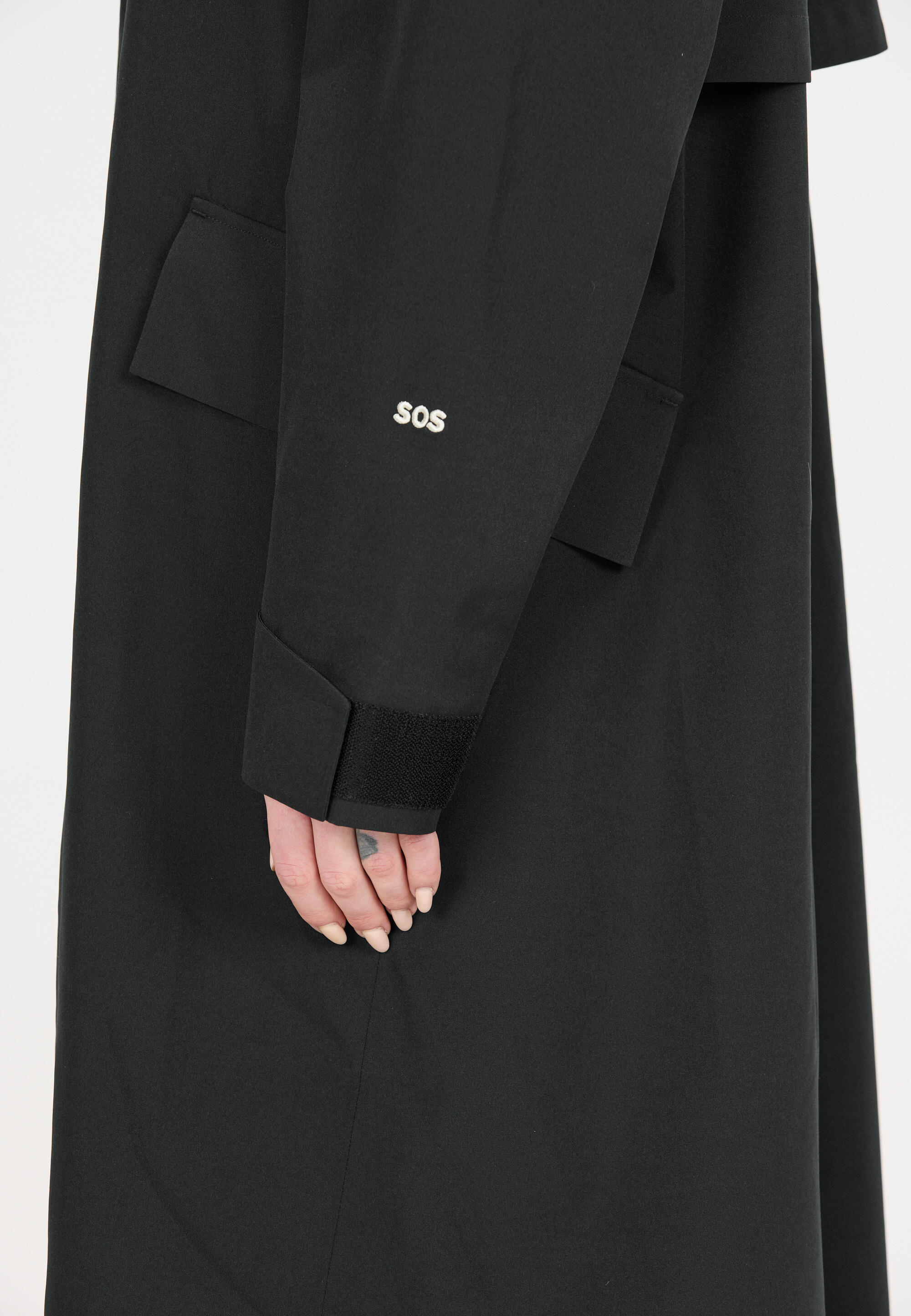 Veste à capuche longue femme SOS Talinis 5/5