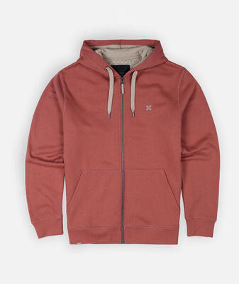 Hoodie met rits salet