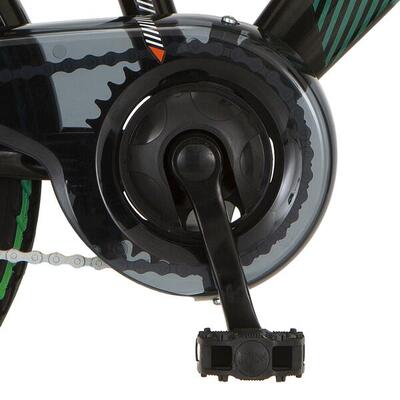 Alpina crankstel 33t 114 mat zwart met disc