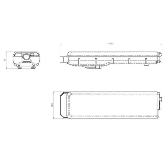 Akumulator E-Bike Vision 720Wh (36V, 20Ah) na bagażnik Bosch