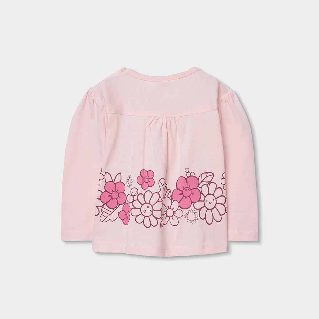 Conjuntos de verano de gimnasia bebé niña boboli rosa 5/7