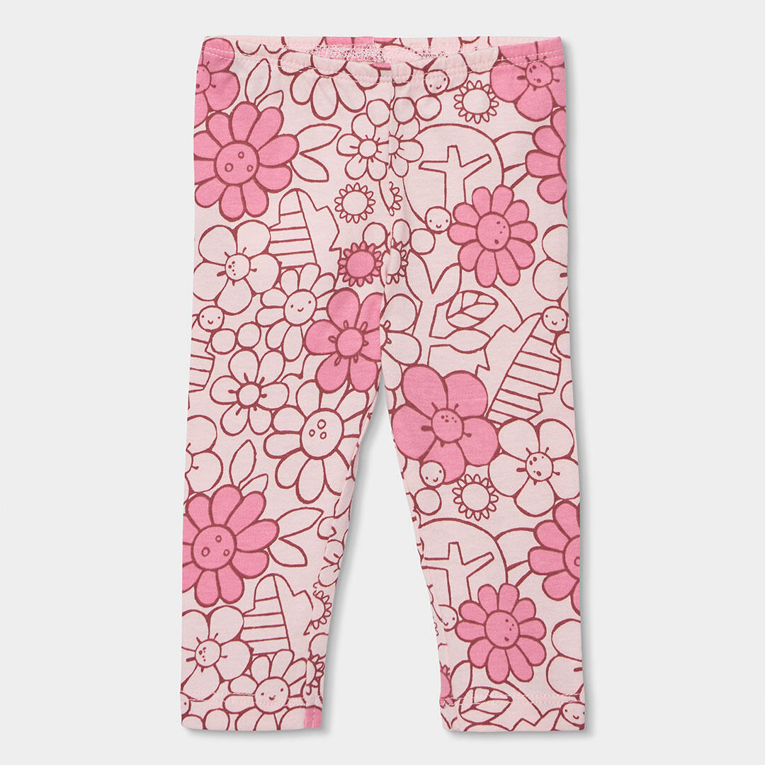 Conjuntos de verano de gimnasia bebé niña boboli rosa 4/7