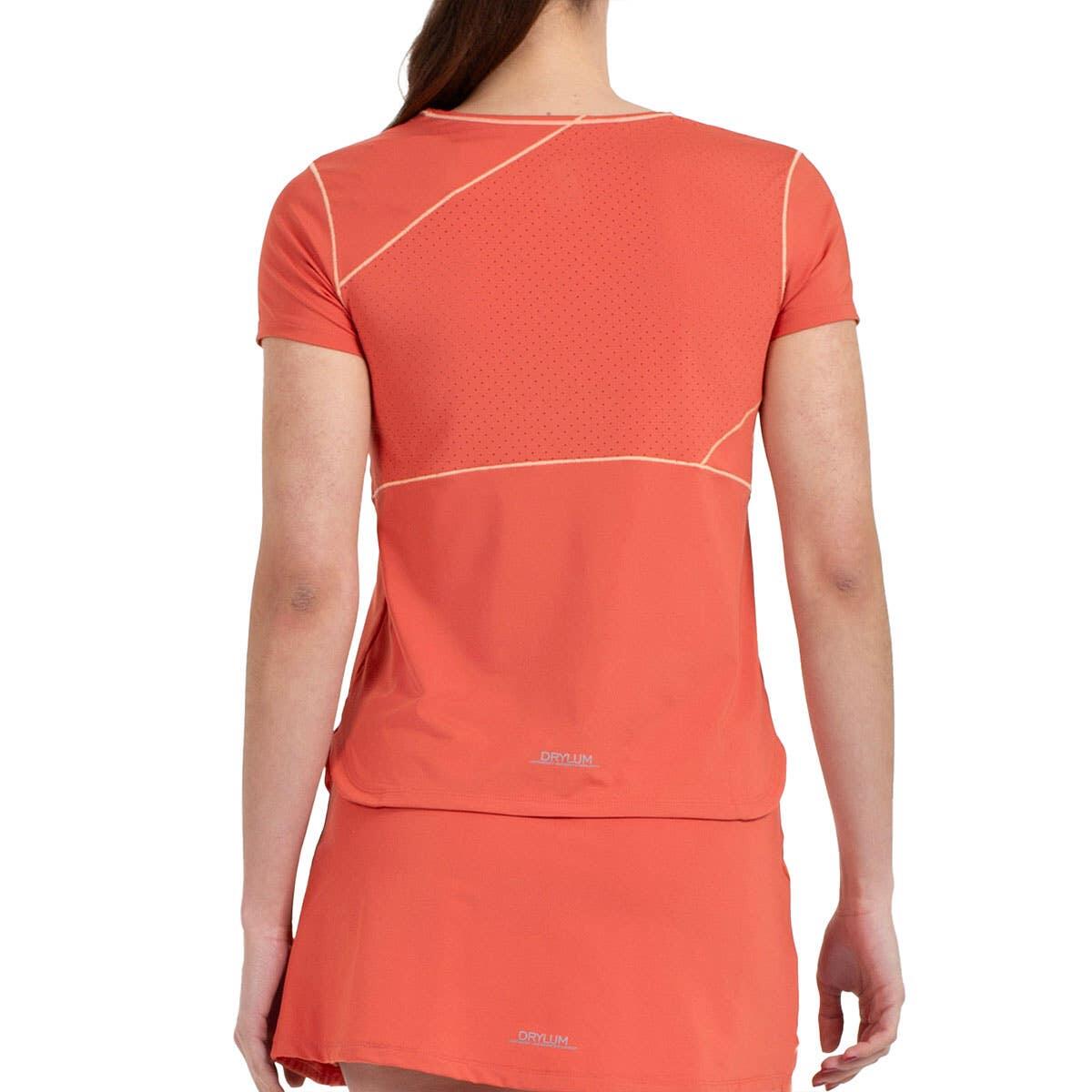 Camiseta Bullpadel Delfi Brea Albala Pomelo 4/5