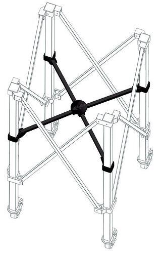 Gamma Ballhopper EZ Travel Cart 150, Ballwagen 2/6