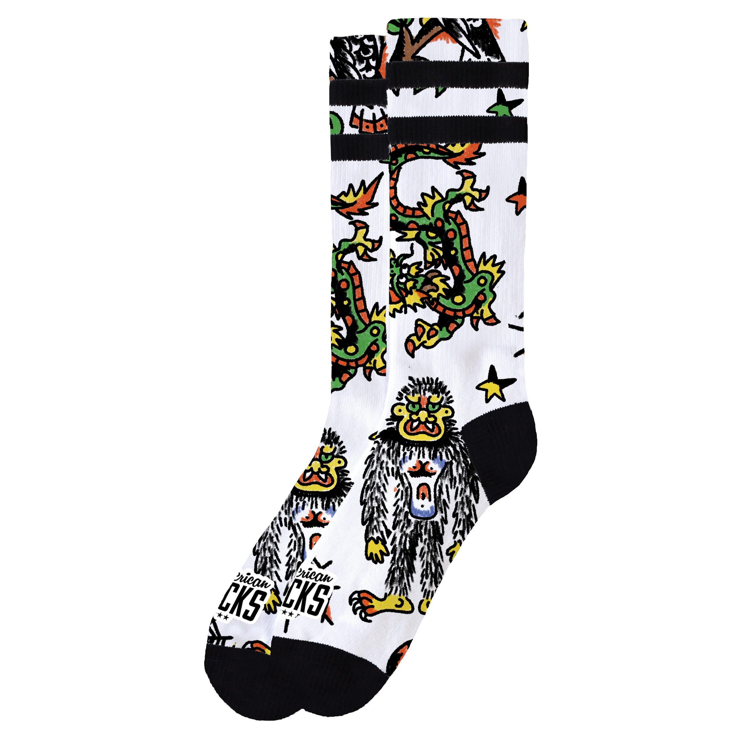 Socken Outlaw - Mid High - American Socks 2/4
