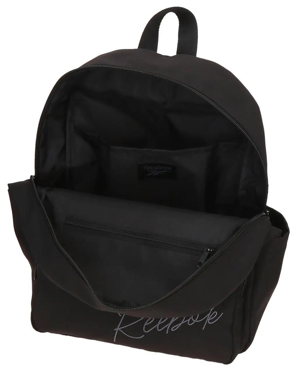 Mochila casual de mujer Reebok Violet 36cm negro 3/5