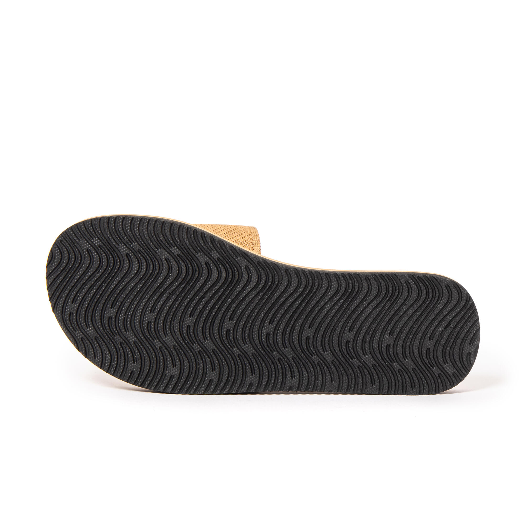 Sandali da spiaggia donna BRASILERAS cammello con suola gomma 7/7