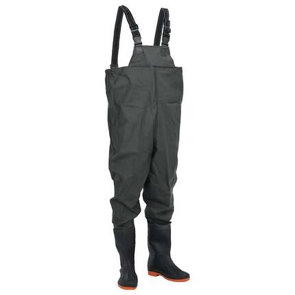 VidaXL Waders avec bottes taille 38 vert foncé
