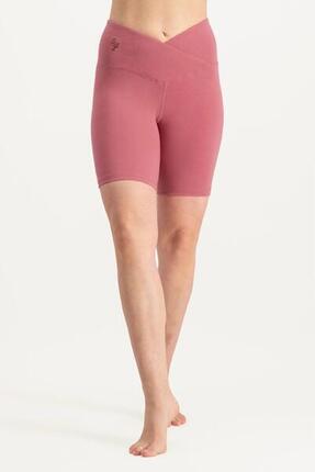 Short de Yoga et Pilates à enveloppe Sati - Hibiscus